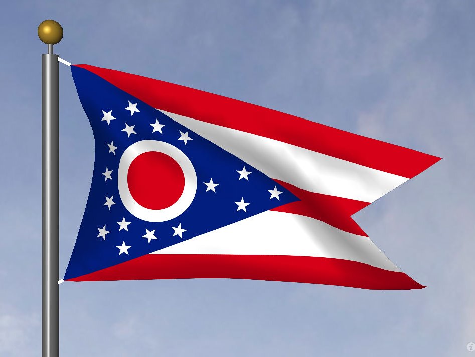 Printable Ohio State Flag